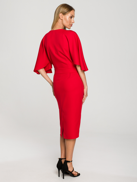 Sukienka ołówkowa damska Made Of Emotion M700 XL Czerwona (5903887674102) - obraz 2