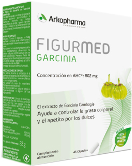 Дієтична добавка Arkopharma Figurmed Garcinia Camboia 45 капсул (8428148150067) - зображення 1