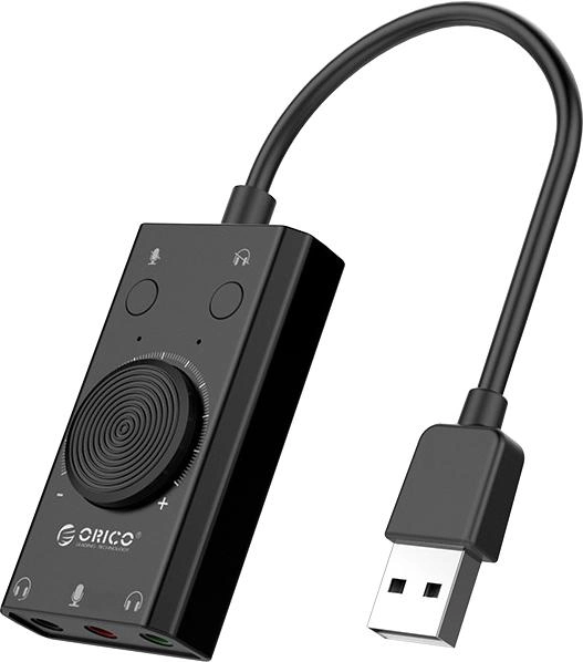Karta dźwiękowa Orico USB Czarna (SC2-BK-BP) - obraz 1