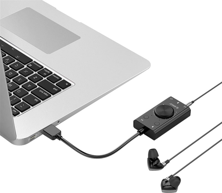 Karta dźwiękowa Orico USB Czarna (SC2-BK-BP) - obraz 4