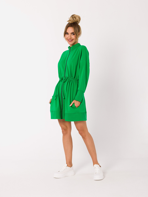 Сукня Made Of Emotion M733 2XL/3XL Зелена (5903887697019) - зображення 1