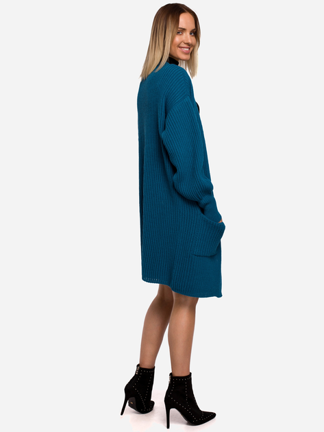 Kardigan damski z kieszeniami Made Of Emotion M538 L/XL Granatowy (5903068487224) - obraz 4