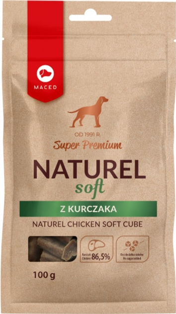 Przysmaki dla psów Maced Naturel z kurczaka 100 g (5907489324014) - obraz 1