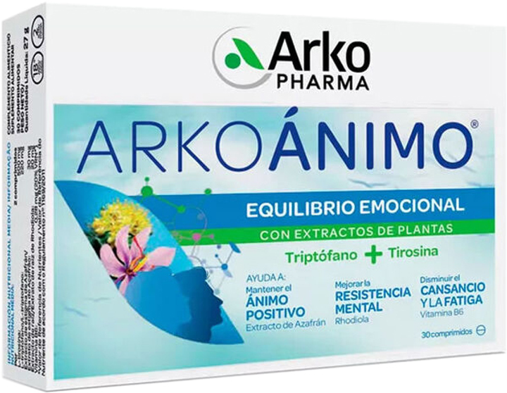 Suplement diety Arkopharma Arkoanimo 30 tabletek (3578836132112) - obraz 1