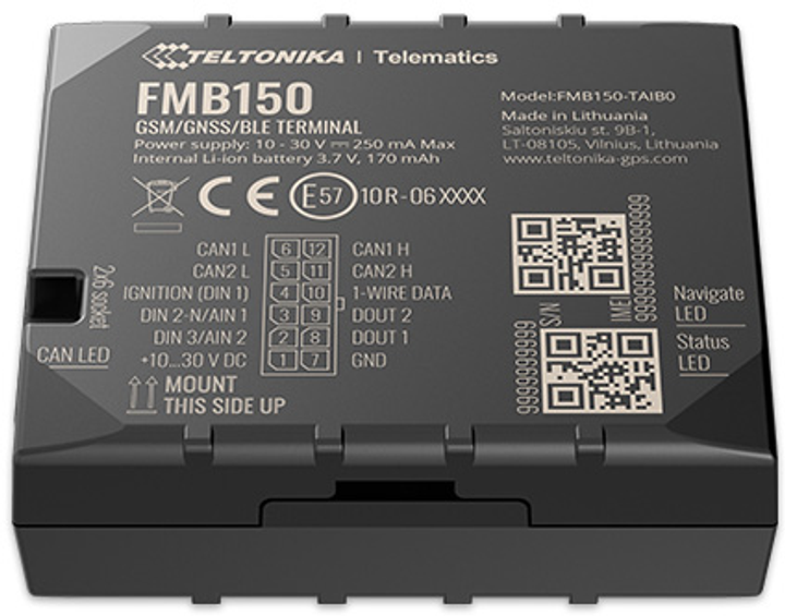 Система управління автопарком Teltonika GPS-трекер (FMB150) - зображення 8