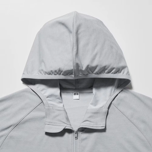 Ветровка мужская Uniqlo 508731016 3XL Серая (1159790184) - Фото 4 Ветровка мужская Uniqlo 508731016 3XL Серая (1159790184) - изображение 4