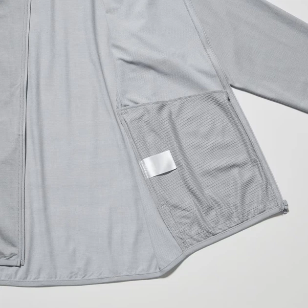 Ветровка мужская Uniqlo 508731016 3XL Серая (1159790184) - Фото 7 Ветровка мужская Uniqlo 508731016 3XL Серая (1159790184) - изображение 7