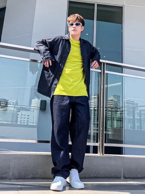 Куртка демисезонная мужская Uniqlo 848342895 L Синяя (1159790211) - изображение 9