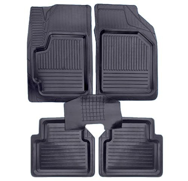 Ковры резиновые LANOS/AVEO с перемычкой 5 шт. – фото, отзывы ...