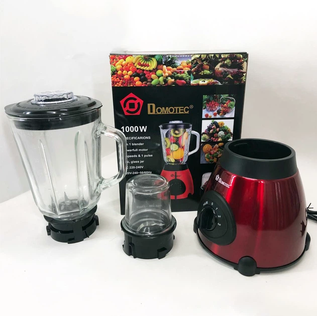 Блендер стационарный с кофемолкой DOMOTEC MS-6611 1000 Вт - изображение 8