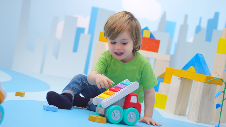Машинка игрушечная BB Junior Drive and Rock Пожарная машина (16-89033) - изображение 8