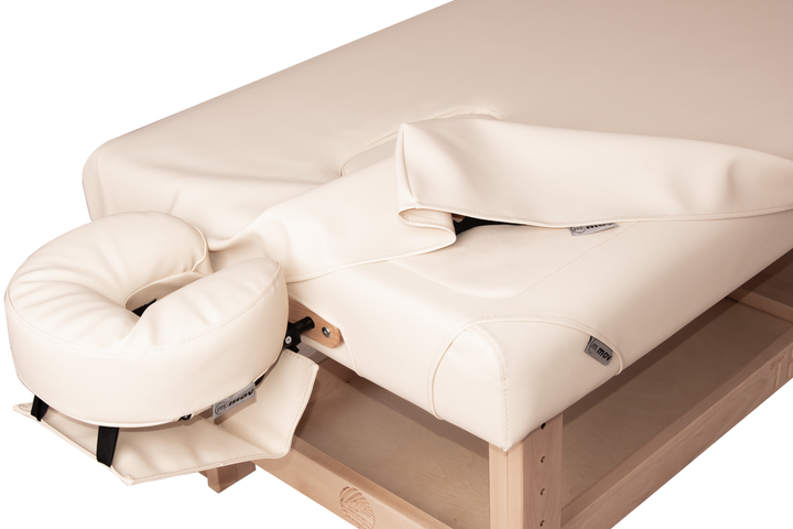 Масажний стіл SPA Manual HOT! білий - Фото 2 Масажний стіл SPA Manual HOT! білий - изображение 2