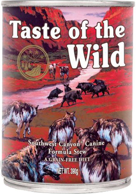 Mokra karma dla psów Taste of the Wild Southwest Canyon Canine 390 g (74198613380) - obraz 1