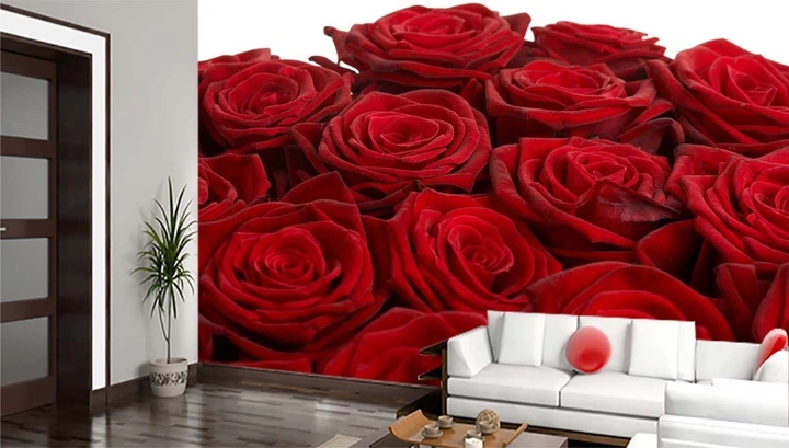3D Фото Шпалери PHOTODECOR "Королівські троянди" - Фото 4 3D Фото Шпалери PHOTODECOR "Королівські троянди" - зображення 4