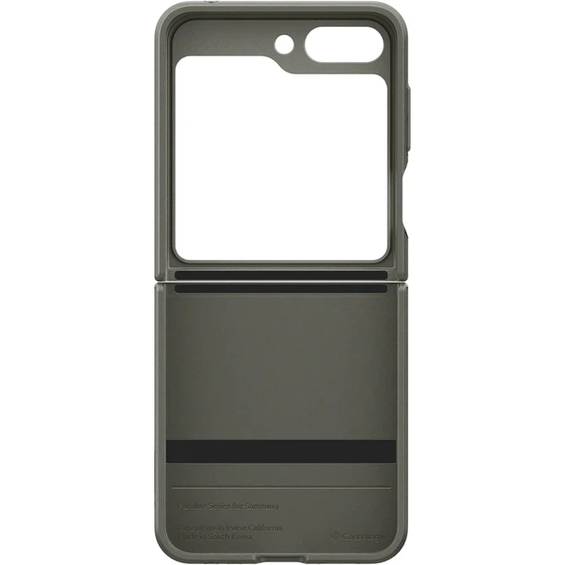 Чехол Caseology Parallax для Samsung Galaxy Flip 5 Ash Gray (ACS06243) - Фото 6 Чехол Caseology Parallax для Samsung Galaxy Flip 5 Ash Gray (ACS06243) - изображение 6