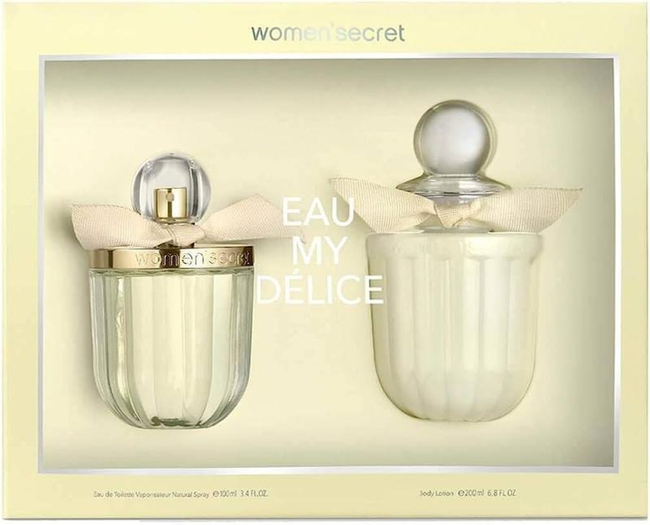 Zestaw prezentowy Women Secret Eau My Delice Woda toaletowa 100 ml + Balsam do ciała 200 ml (8411114000022) - obraz 1