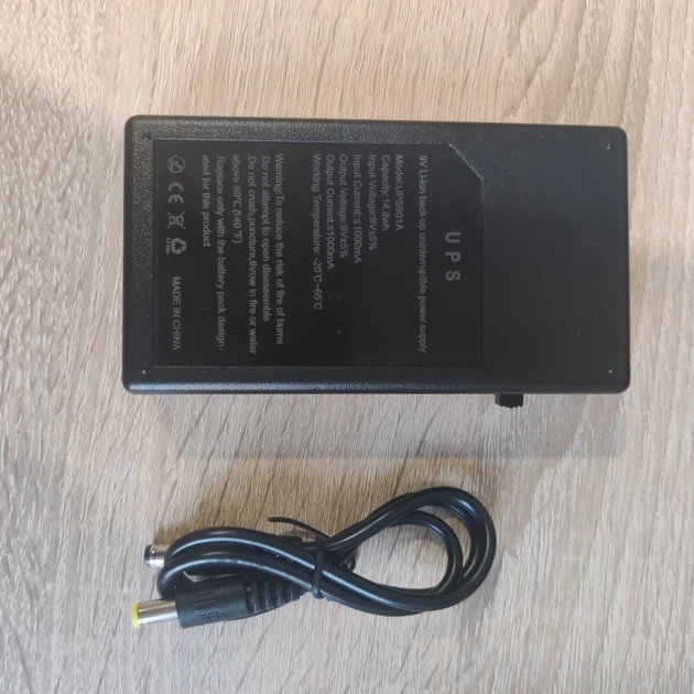 Источник бесперебойного питания для роутера Mini UPS V901A (9V) 4000mAh - изображение 5