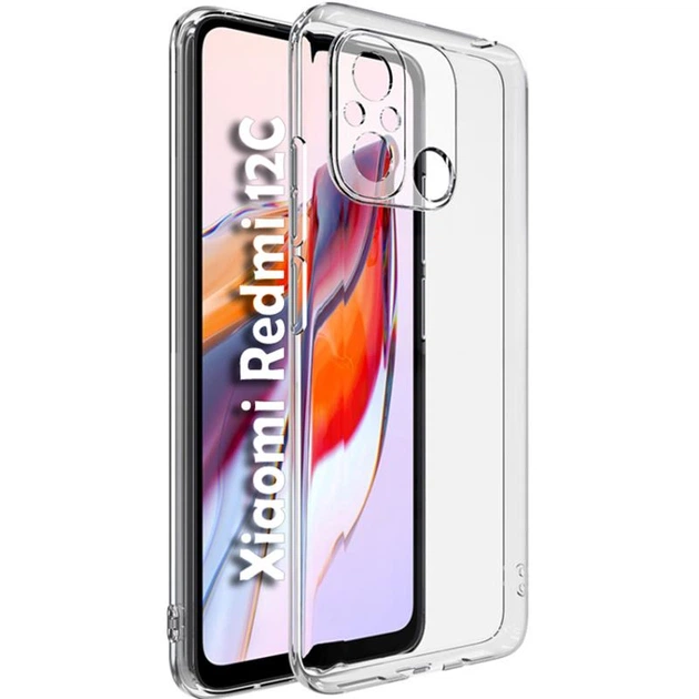 Чохол-накладка BeCover для Xiaomi Redmi 12C Transparancy (708974) - Фото 1 Чохол-накладка BeCover для Xiaomi Redmi 12C Transparancy (708974) - зображення 1