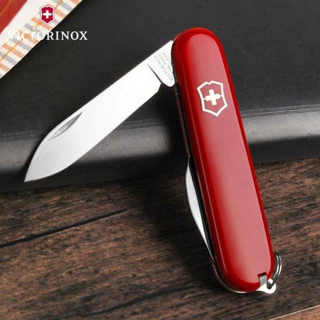 Складаний кишеньковий ніж мультитул 84 мм. червоний Victorinox - зображення 1