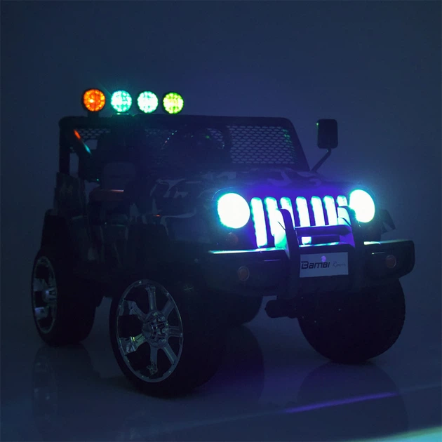 Дитячий електромобіль джип Bambi Racer M 3237EBLR-3 до 30 кг - Фото 9 Дитячий електромобіль джип Bambi Racer M 3237EBLR-3 до 30 кг - зображення 9