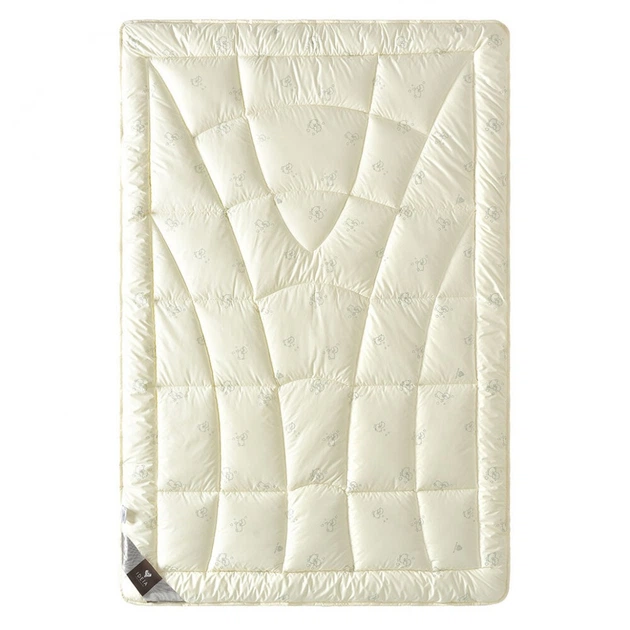 Зимнее 1,5-спальное одеяло овечья шерсть Идея Wool Classic 140x210 8-11815 - Фото 3 Зимнее 1,5-спальное одеяло овечья шерсть Идея Wool Classic 140x210 8-11815 - изображение 3