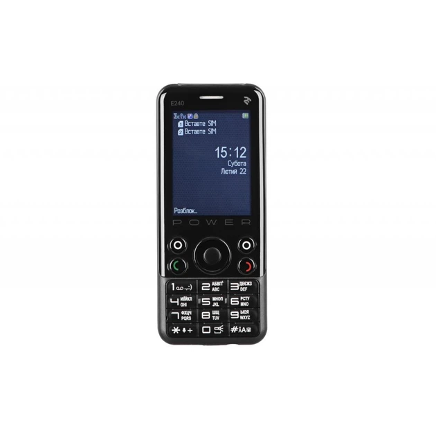 Мобільний телефон 2E E240 POWER Black (680576170088) - зображення 4
