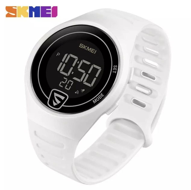 Мужские часы Skmei 1798 Белые с черным циферблатом – фото, отзывы ...