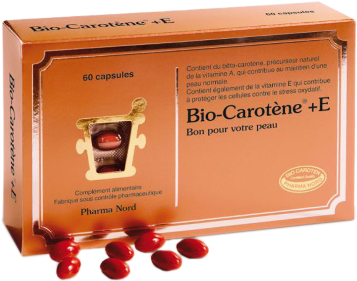Suplement diety Pharma Nord Activecomplex Bio-Carotene+E 60 tabletek (5709976100206) - obraz 1