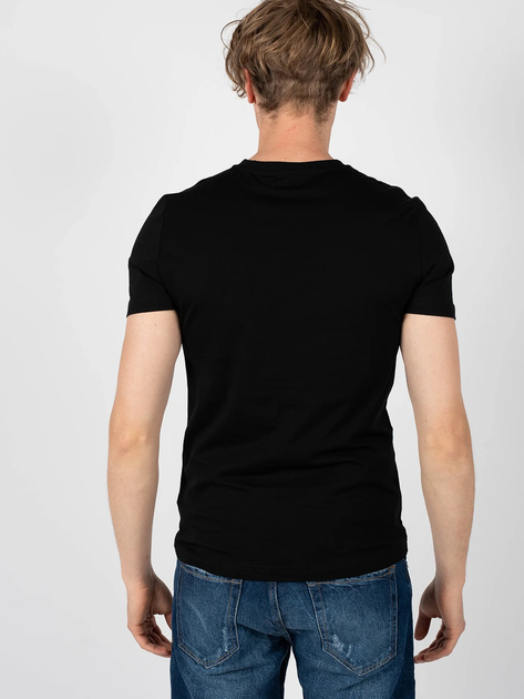 T-shirt męski z nadrukiem Antony Morato MMKS02166FA100144-9000 M Czarny (8052136222810) - obraz 2