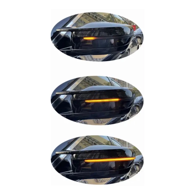 Динамічні LED повторювачі поворотників у дзеркала BMW G11 G12 G14 G15 G16 G20 G22 G30 G31 G32 F90 - зображення 3