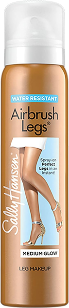 Airbrush Legs Sally Hansen rajstopy w sprayu Medium Glow 75 ml (3607344677744) - obraz 1