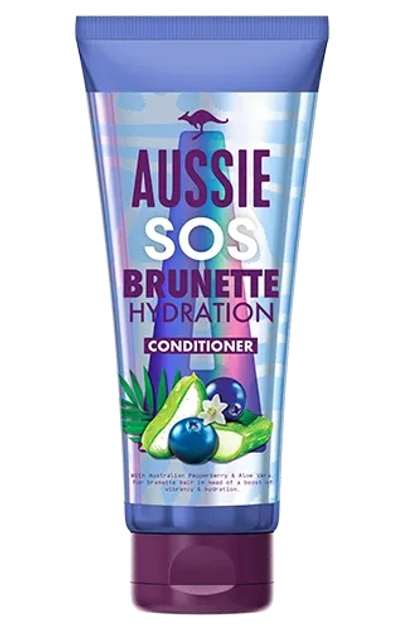 Odżywka do włosów Aussie SOS Brunette Hair Vegan 200 ml (8006540906811) - obraz 1