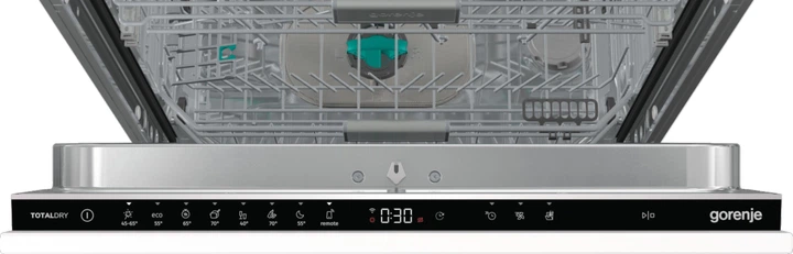 Посудомоечная машина Gorenje встраиваемая, 16компл., A+++, 60см, автоматич откр, сенсорное упр, 3 корзины, белый (GV643D60) - Фото 6 Посудомоечная машина Gorenje встраиваемая, 16компл., A+++, 60см, автоматич откр, сенсорное упр, 3 корзины, белый (GV643D60) - изображение 6