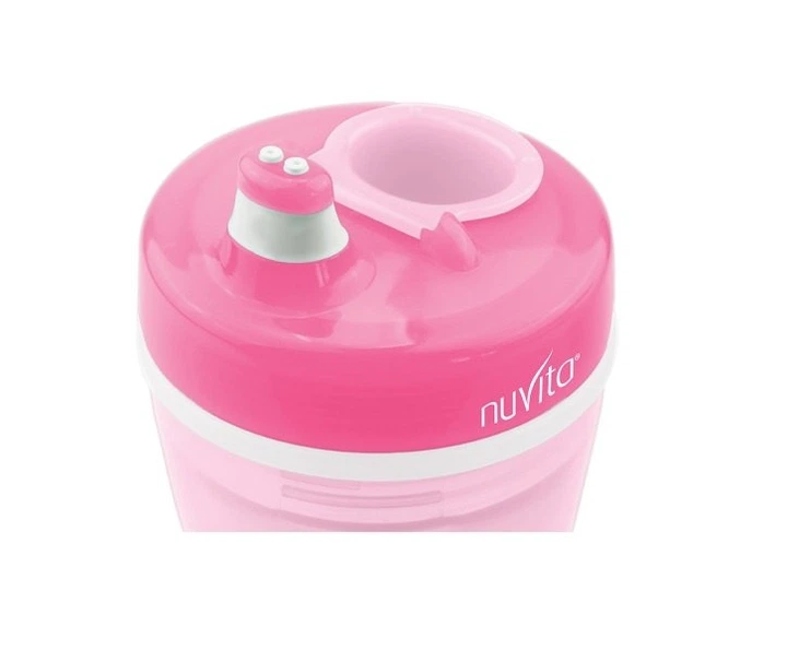 Дитячий поїльник-непроливайка Nuvita 200мл від 12 місяців Рожевий (NV1433Pink) - зображення 2