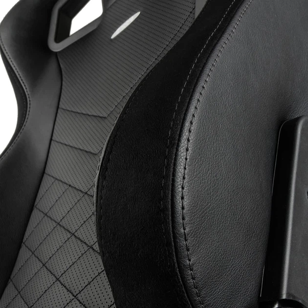 Кресло геймерское Noblechairs EPIC Black экокожа Черный (NBL-PU-BLA-002) - изображение 6