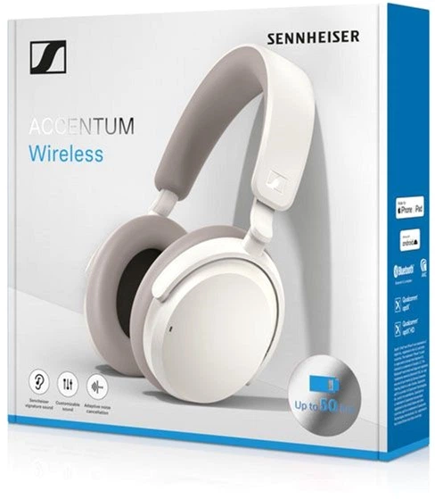 Навушники Sennheiser Accentum Wireless White (700175) - зображення 5