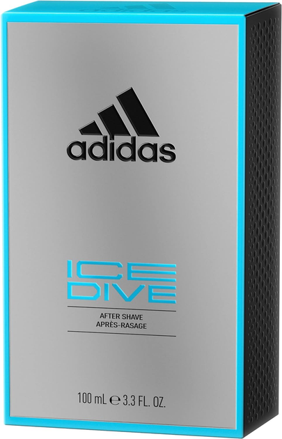 Woda po goleniu Adidas Ice Dive After Shave 100 ml (3616303424220) - obraz 1