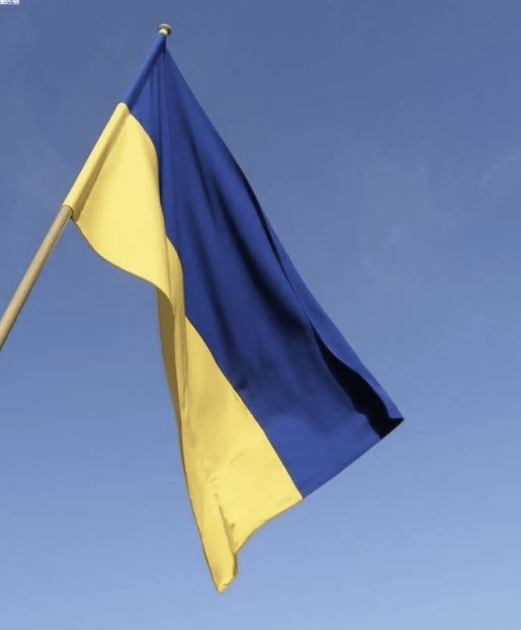 Прапор Україна державний великий жовто синій 140х90 см нейлон з ...