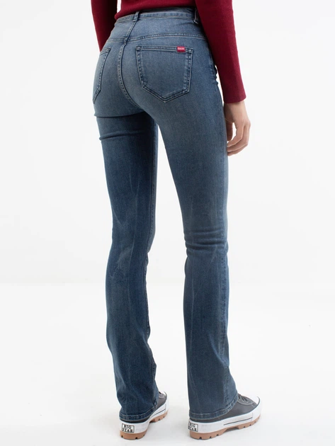 Jeansy slim fit damskie Big Star Adela Bootcut-321 32-34 Niebieskie (5900714669546) - obraz 2