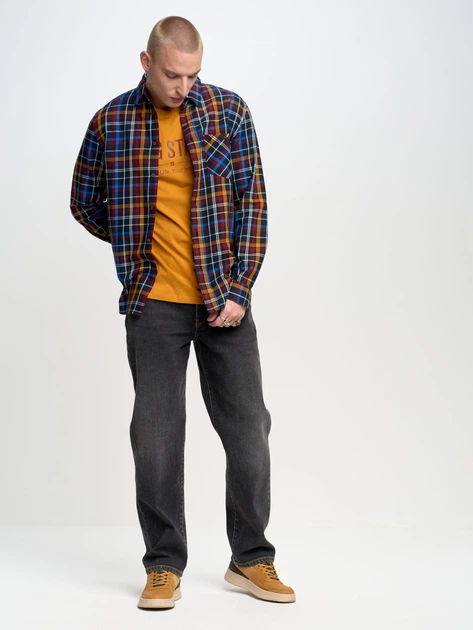 Jeansy regular fit męskie Big Star Isaac-999 34-34 Szare (5900714663506) - obraz 5