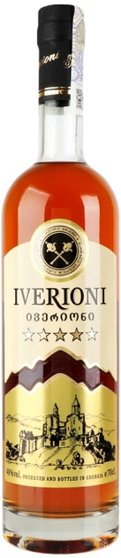 Напиток алкогольный Iverioni 5* 0.7 л 40% (4860018005086) - Фото 1 Напиток алкогольный Iverioni 5* 0.7 л 40% (4860018005086) - изображение 1