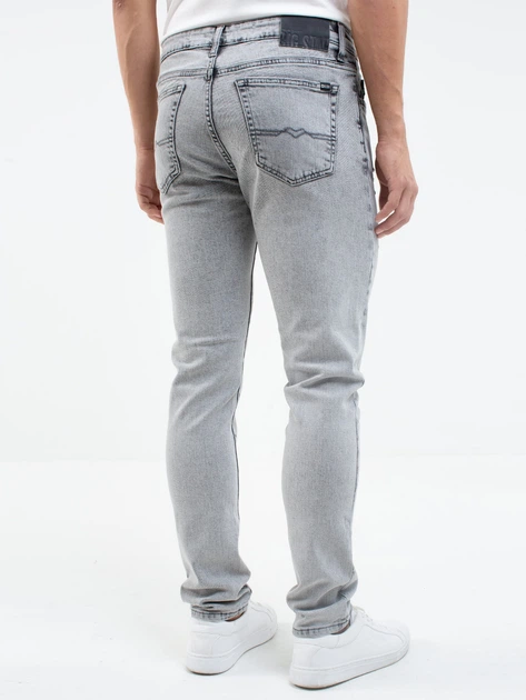Джинси Slim fit чоловічі Big Star Terry Carrot-991 36-32 Сірі (5900714660956) - зображення 2