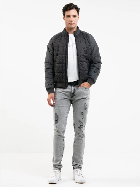 Джинси Slim fit чоловічі Big Star Terry Carrot-991 36-32 Сірі (5900714660956) - зображення 5
