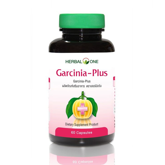 Капсулы для снижения веса Garcinia Plus 60 шт Herbal One (8853353301513) - изображение 1
