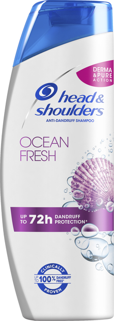 Шампунь проти лупи Head & Shoulders Ocean Fresh 540 мл (8001090102201) - зображення 2