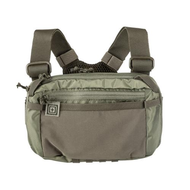 Сумка 5.11 Tactical нагрудна Skyweight Utility Chest Pack (Sage Green) - зображення 1