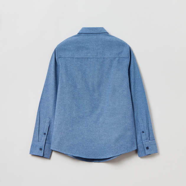 Підліткова сорочка для хлопчика OVS 1816967 164 см Блакитна (8056781499948) - зображення 2