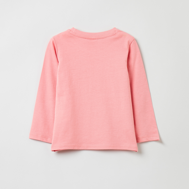 Bluza bez kaptura dziewczęca OVS 1891564 98 cm Różowa (8052147133839) - obraz 2