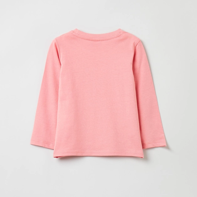 Bluza bez kaptura dziewczęca OVS 1891564 80 cm Różowa (8052147133808) - obraz 2
