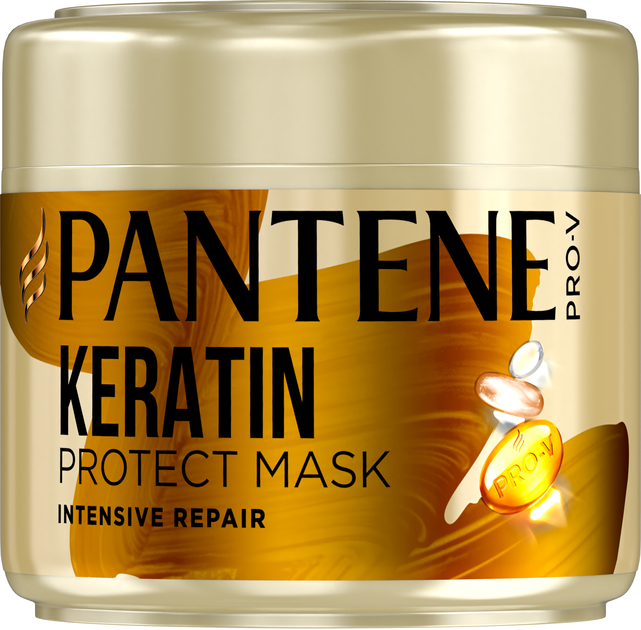 Маска для волосся з кератином Pantene Pro-V Intensive Repair Keratin Protect 300 мл (8001090377487) - зображення 1